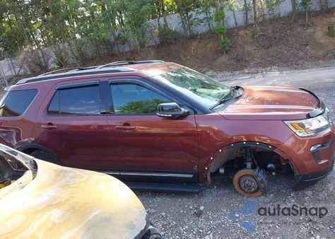 2018 Ford Explorer Xlt from USA, damaged, VIN 1FM5K8DH8JGA24324